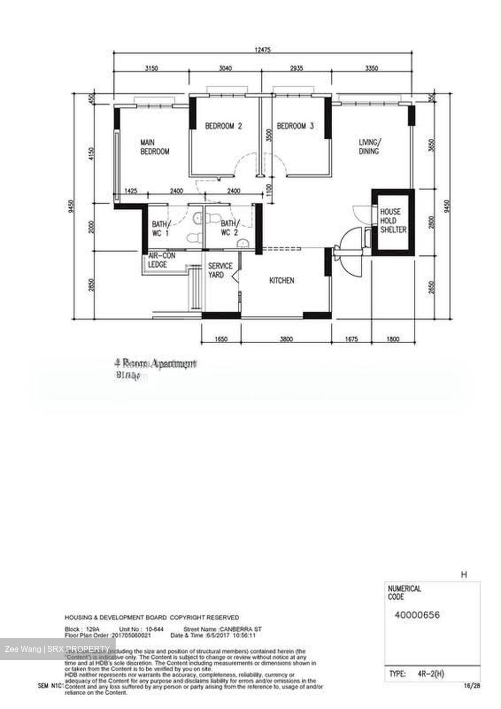 Blk 129A Eastcrown @ Canberra (Sembawang), HDB 4 Rooms #571871451